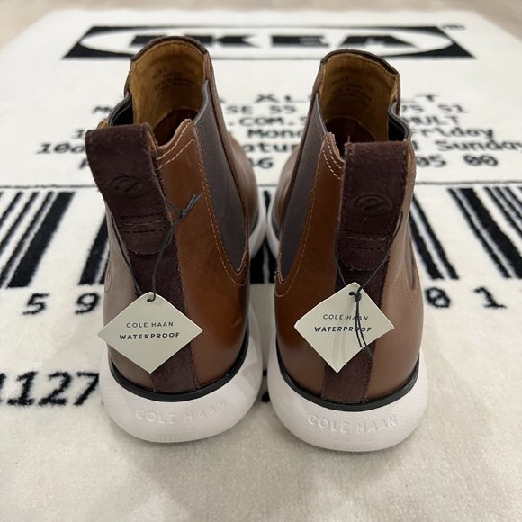 Cole Haan Zerogrand Lightweight Waterproof Leather Omni Chelsea Boots main image 4